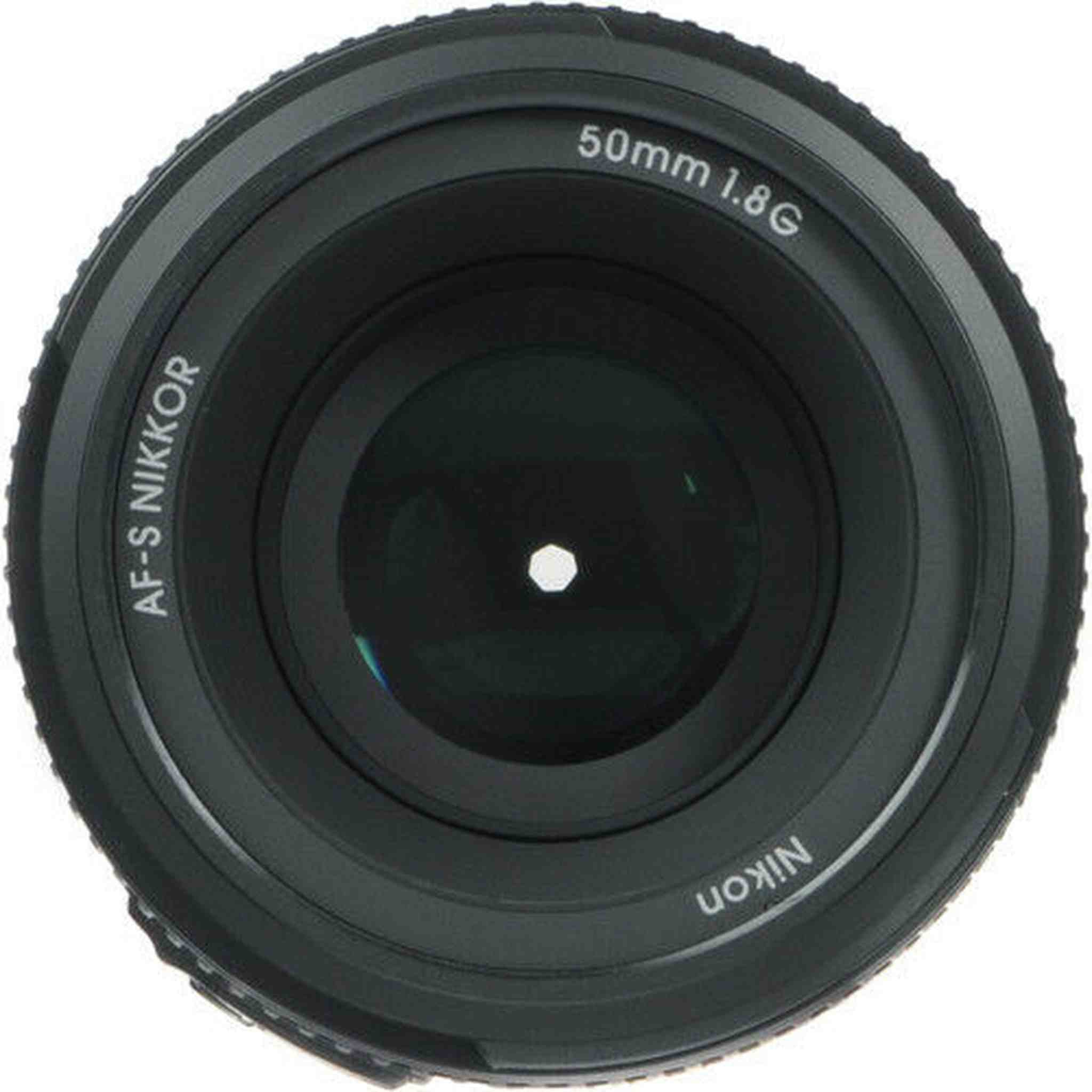 Nikon AF-S NIKKOR 50mm f/1.8G Lens + UV Filter & Cap Keeper Bundle