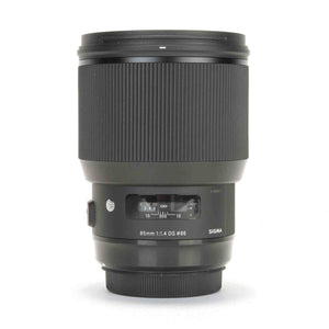 Sigma 85mm f/1.4 DG HSM Art Lens for Nikon F + 86mm UV Filter Bundle Sigma