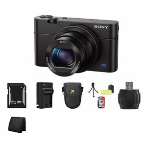 Sony Cyber-shot DSC-RX100 III Digital Camera 64GB Bundle