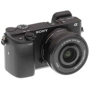 Sony Alpha a6300 Mirrorless Camera w/16-50mm Lens + 2 Batteries, 8GB & More Sony