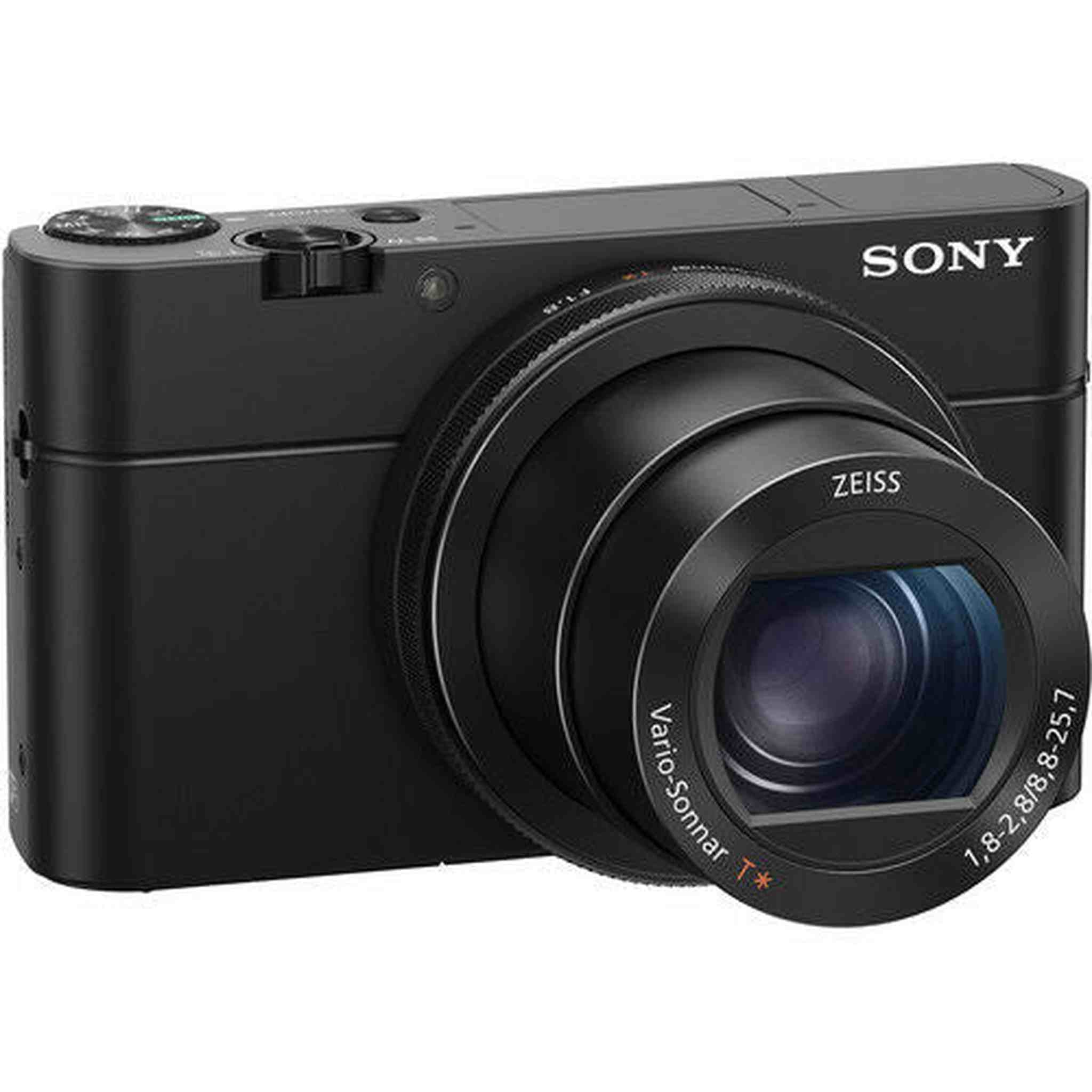Sony Cyber-shot DSC-RX100 IV Digital Camera + 2 Batteries, 64GB & More
