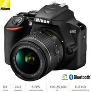 Nikon D3500 W/ AF-P DX NIKKOR 18-55mm f/3.5-5.6G VR Black - Reconditioned Nikon