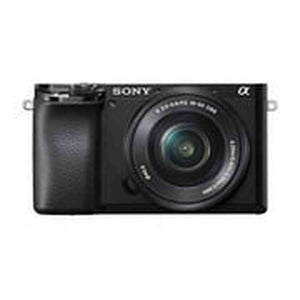 Sony Alpha a6100 24.2MP Mirrorless Camera - Black with 16-50mm Lens Kit - Reconditioned Sony