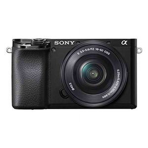 Sony Alpha a6100 24.2MP Mirrorless Camera - Black with 16-50mm Lens Kit - Reconditioned Sony