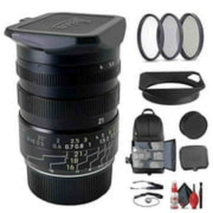 Leica 16-18-21mm f/4.0 M-Tri-Elmar Lens 11626 + 6Ave Accessory Kit Leica