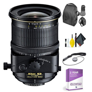 NIKON 24MM F/3.5D ED PC-E Manual Focus Lens + Deluxe Lens Cleaning Kit Nikon