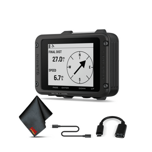Garmin Foretrex 801 No Strap with USB-C Adapter and 6Ave Cleaning Cloth Garmin