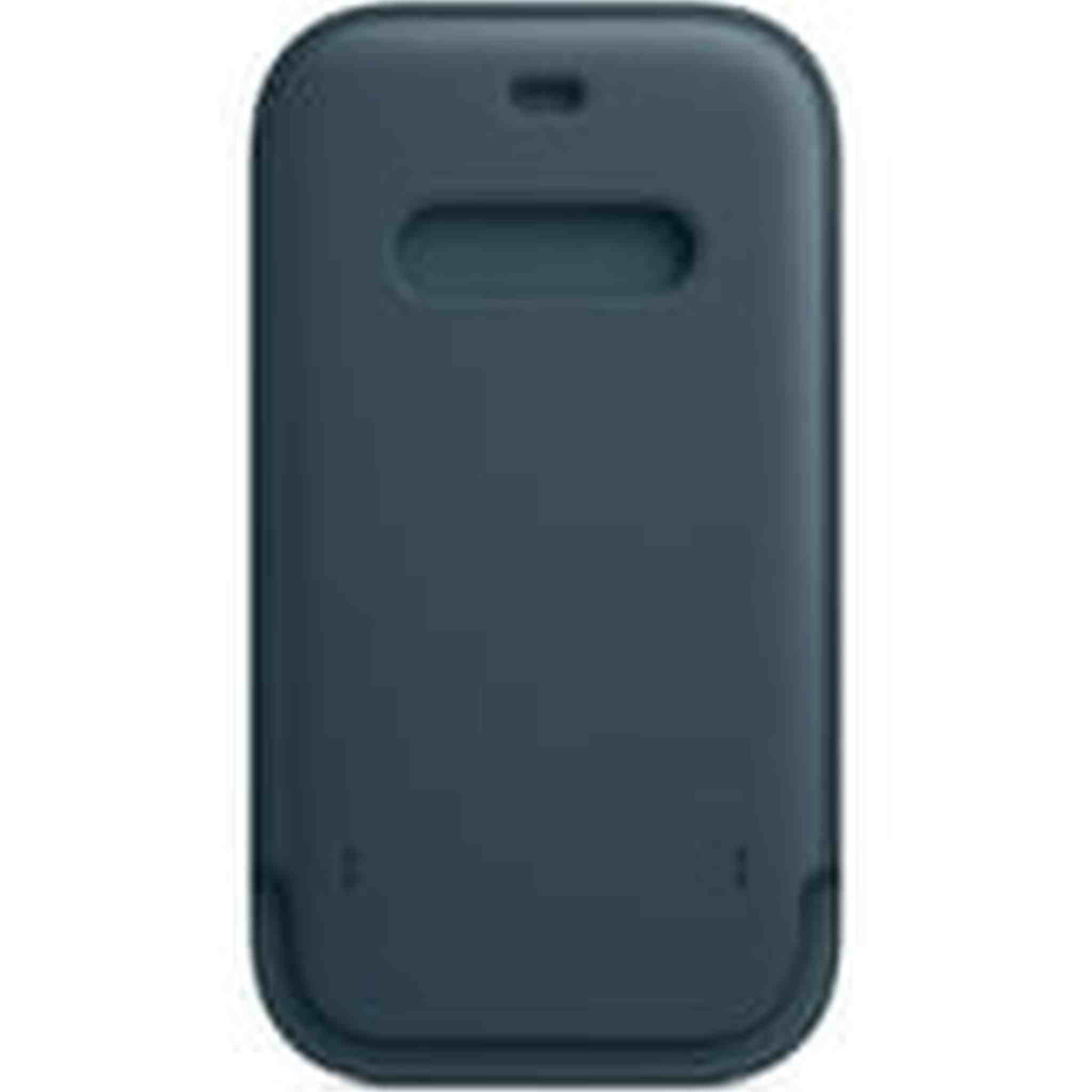 Apple iPhone 12 and 12 Pro Leather Sleeve with MagSafe - Baltic Blue Apple
