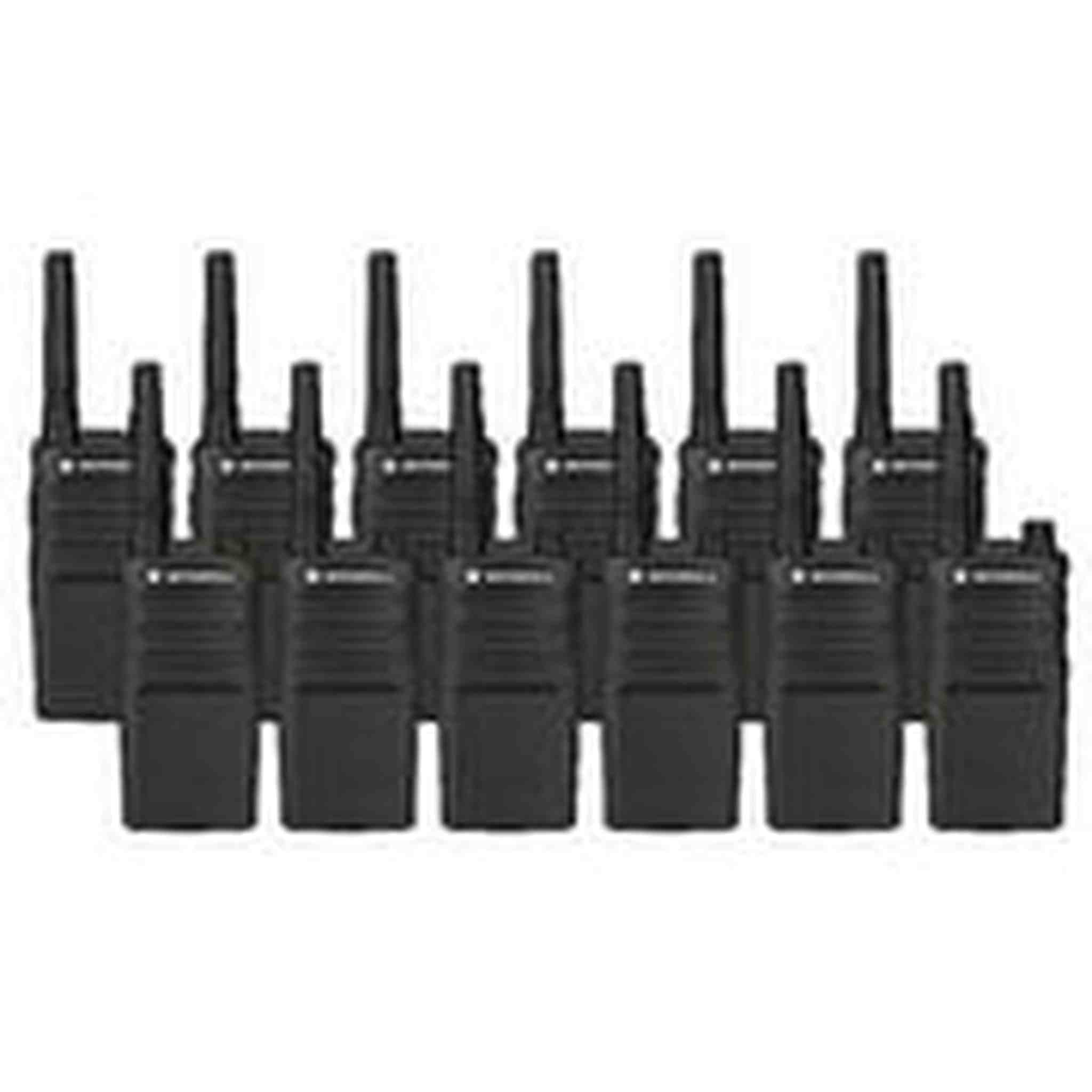 12 Pack of Motorola RMU2040 Two way Radio Walkie Talkies Motorola
