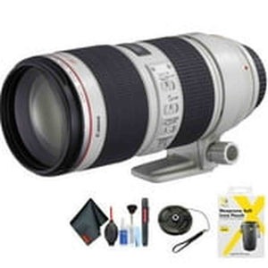 Canon EF 70-200mm f/4L is II USM Lens for Canon EF Mount + Accessories International Model with 2 Year Warranty Canon