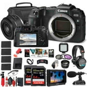 Canon EOS RP Mirrorless Digital Camera 3380C002 + RF 50mm Pro Bundle Canon