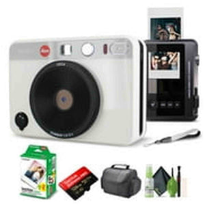 Leica Sofort 2 Hybrid Instant and Digital Camera + Instant Film 20 Sheets White Leica