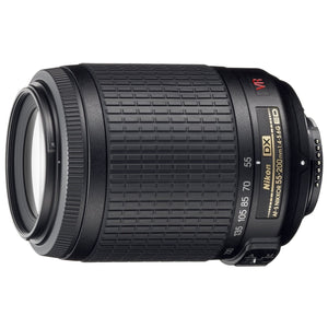 Nikon AF-S DX VR Zoom-NIKKOR 55-200mm f/4-5.6G IF-ED Lens - Reconditioned Nikon