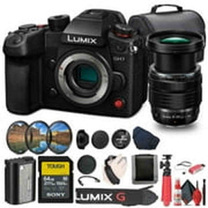 Panasonic Lumix GH7 Mirrorless Camera + Olympus 8-25mm f/4 PRO Lens Bundle Panasonic