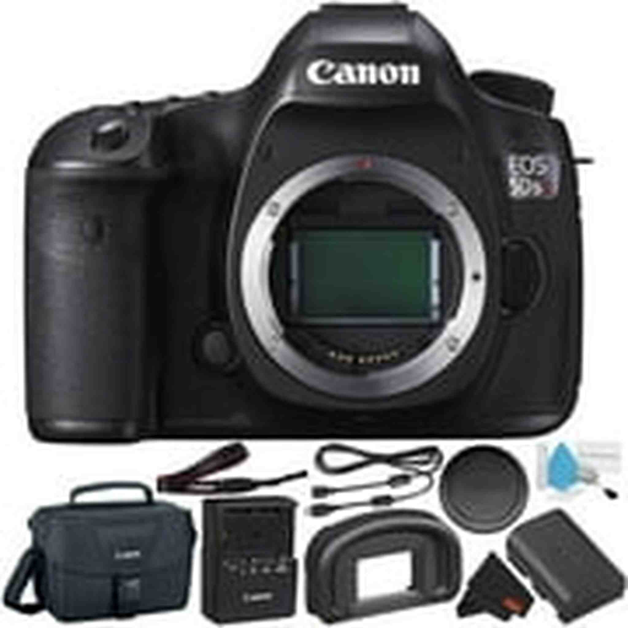 Canon EOS 5DS R Digital SLR Camera 0581C002 Body Only - Starter Bundle