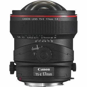 Canon TS-E 17mm f/4L UD Aspherical Ultra Wide Tilt-Shift Lens for Canon Digital SLR Cameras - Refurbished - Used Canon
