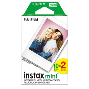 Essentials Bundle for Fujifilm Instax Mini Film Camera with 40 Films + Bag Fujifilm