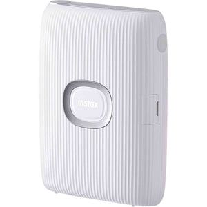 Fujifilm Instax Mini Link 2 Smartphone Printer Clay White Bundle Fujifilm