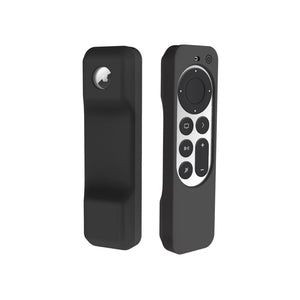 Silicone Case for Apple TV 4K Remote Control & Set-top Box case - Black 6Ave