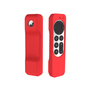 Silicone Case for Apple TV 4K Remote Control & Set-top Box case - Red 6Ave