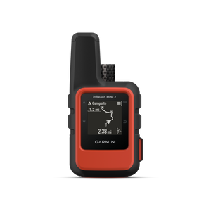 Garmin inReach Mini 2 Satellite Communicator Handheld for Hiking Bundle - Red Garmin