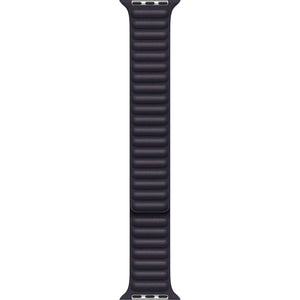 Apple Watch Band - Leather Link 41mm - Ink - S/M Apple