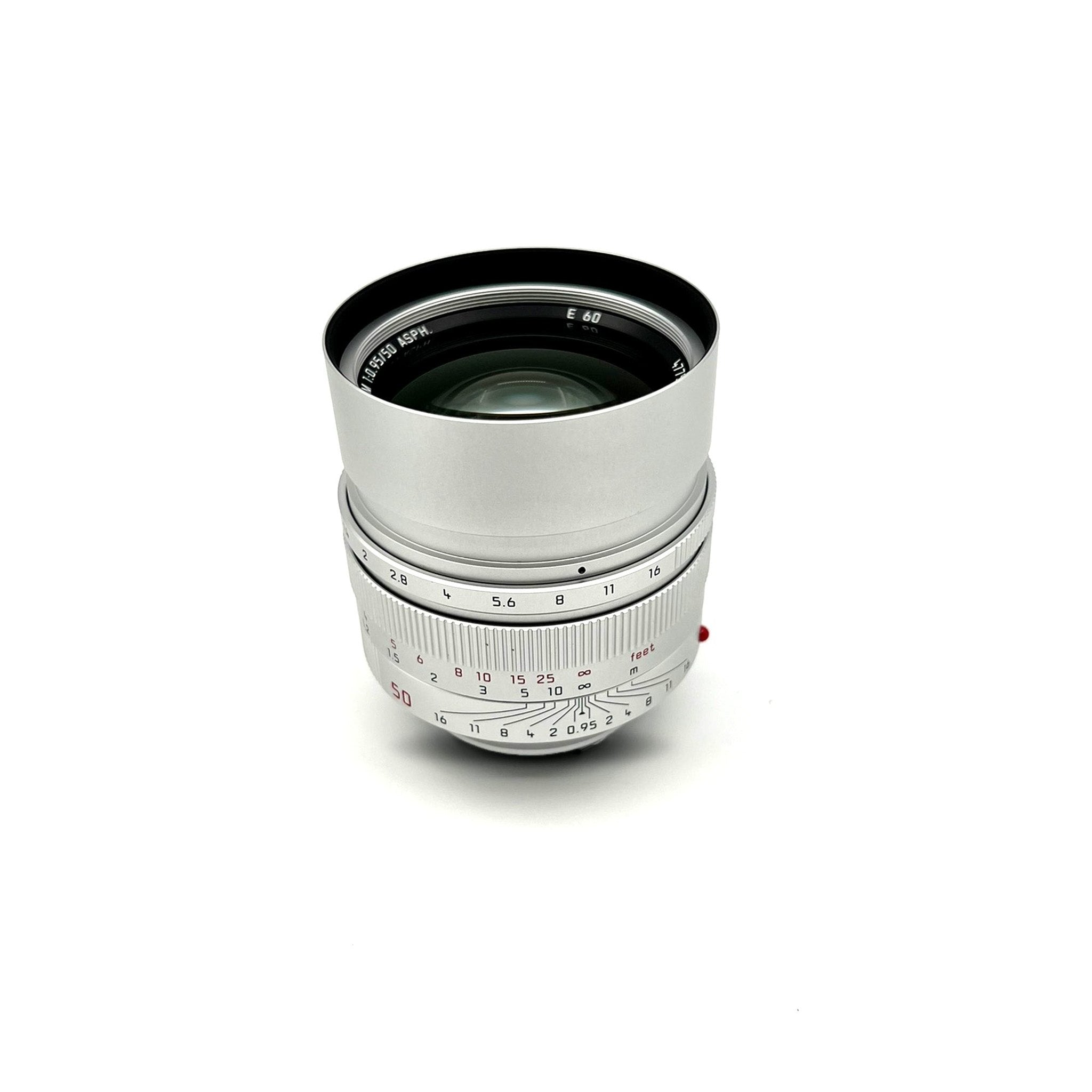 Leica 11667 Noctilux-M 50mm/f0.95 ASPH Normal Lens, Silver Leica