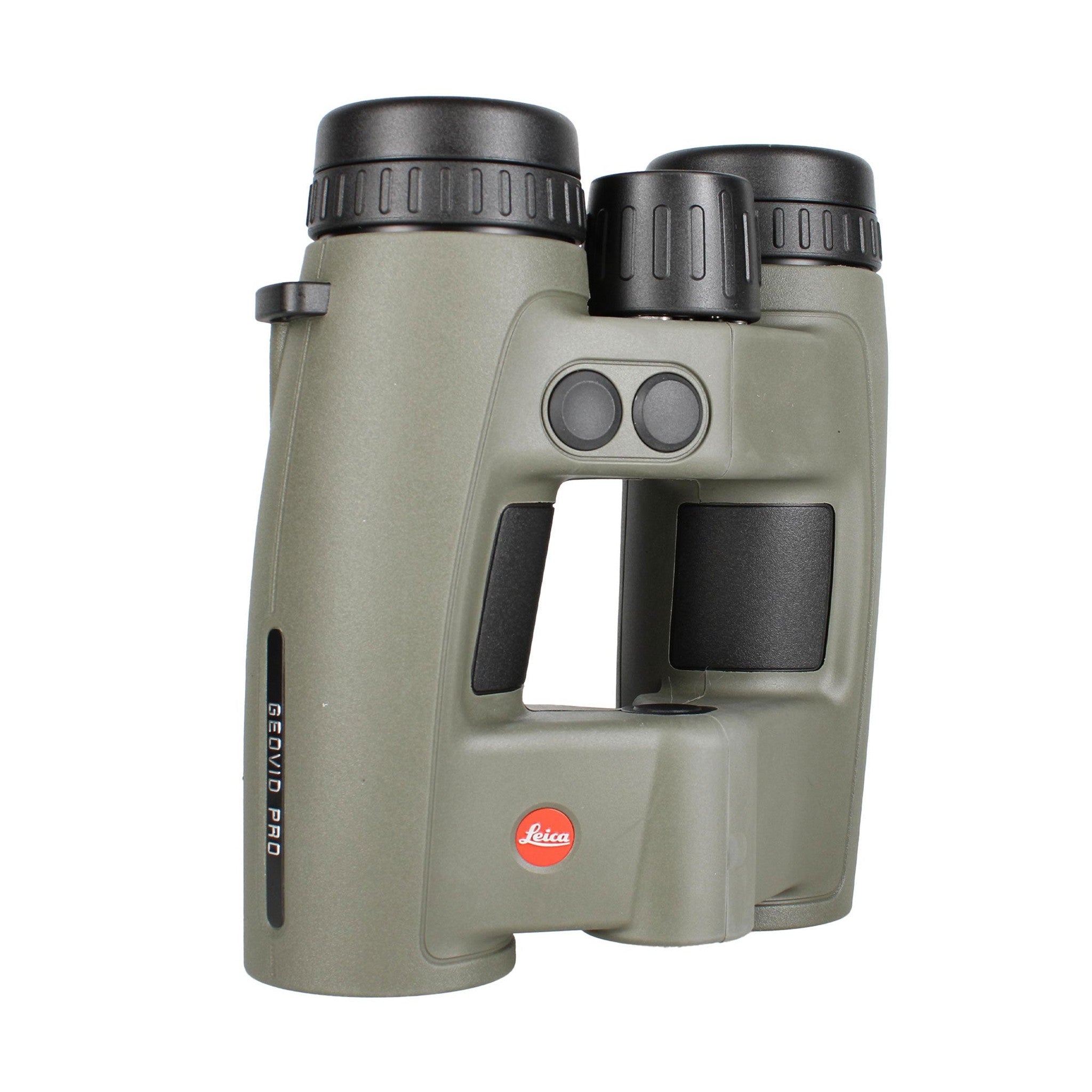 Leica 10x32 Geovid Pro Rangefinder Rugged Binoculars 2024 Olive Green - Bundle Leica
