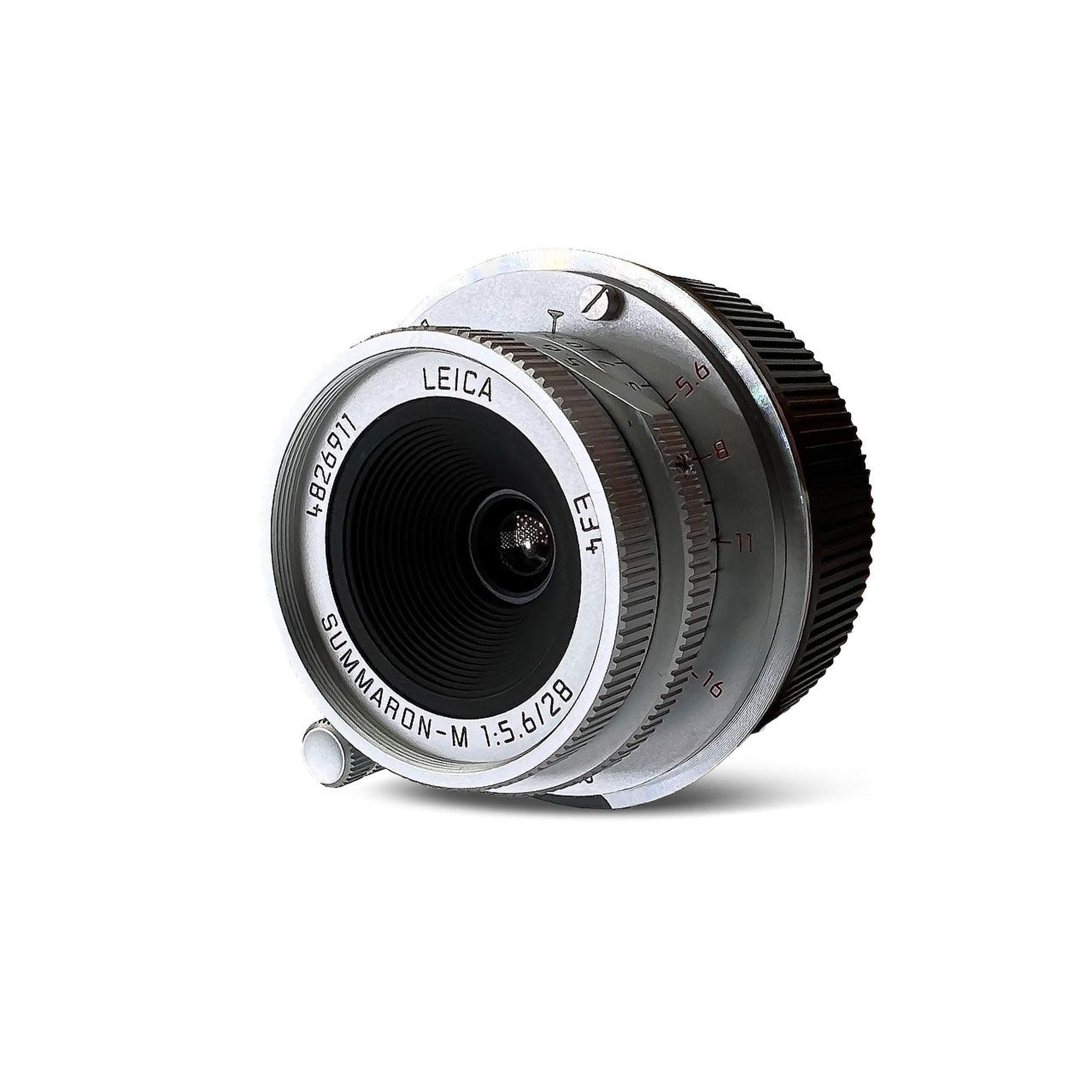 Leica Summaron-M 28mm f/5.6 Lens Silver 11695 Leica