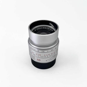 Leica APO-Summicron-M 50mm f/2 ASPH Lens Silver Anodized Leica