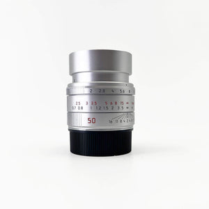 Leica APO-Summicron-M 50mm f/2 ASPH Lens Silver Anodized Leica