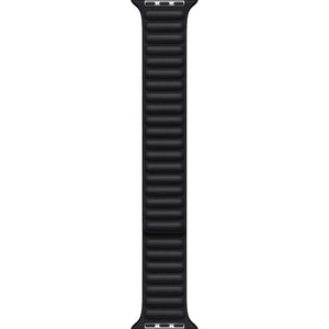 Apple Watch Band - Leather Link - 45mm - Midnight - Small/Medium - Used