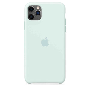 Apple iPhone 11 Pro Max Silicone Case - Seafoam - Used Apple