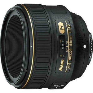 Nikon Nikkor 58 mm F/1.4 SWM AS Aspherical N M/A Lens Nikon