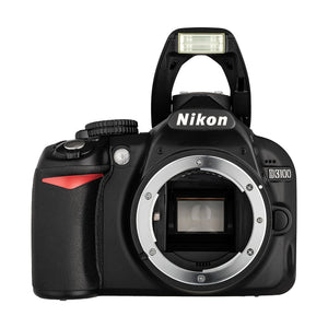 Nikon D3100 14.2MP DSLR Camera with 18-55mm f/3.5-5.6 VR Lens - Black Renewed - Reconditioned Nikon