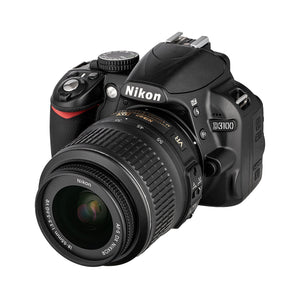 Nikon D3100 14.2MP DSLR Camera with 18-55mm f/3.5-5.6 VR Lens - Black Renewed - Reconditioned Nikon