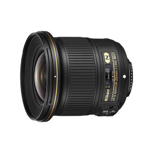 Nikon AF-S 20mm f/1.8G ED Prime Lens 20051 Intl Model Bundle - Reconditioned Nikon