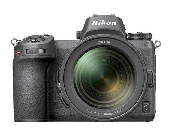 Nikon Z7 FX-Format Mirrorless Camera Body w/ NIKKOR Z 24-70mm f/4 S - International Model