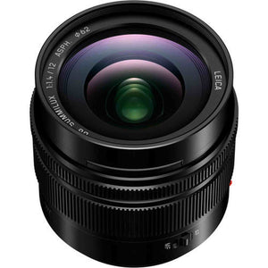 Panasonic Leica DG Summilux 12mm f/1.4 Lens Bundle with Accessories Panasonic