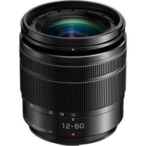 Panasonic Lumix G Vario 12-60mm f/3.5-5.6 Lens Bundle with Accessories - Reconditioned Panasonic