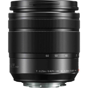 Panasonic Lumix G Vario 12-60mm f/3.5-5.6 Lens Bundle with Accessories - Reconditioned Panasonic
