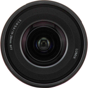 Panasonic Lumix S 14-28mm f/4.5-5.6 Lens for Leica L Bundle with Accessories Panasonic