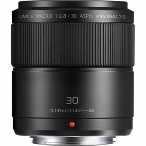 Panasonic Lumix G Macro 30mm f/2.8 Lens Bundle Panasonic