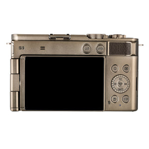 Panasonic LUMIX S9 Full-Frame Mirrorless Camera with S 18-40mm F4.5-6.3 Lens, Compact, Lightweight Body, Perfect for Social Media and Travel, DC-S9NN Gold