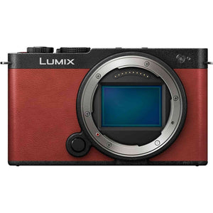 Panasonic LUMIX S9 Mirrorless Camera, 24.2MP Full Frame with Phase Hybrid AF, New Active I.S. Technology - DC-S9BODYR Red Panasonic