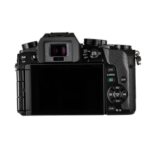 PANASONIC LUMIX G7 4K Mirrorless Camera, with 14-42mm MEGA O.I.S. Lens, 16 Megapixels, 3 Inch Touch LCD, DMC-G7KK USA BLACK Panasonic