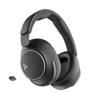 Poly Plantronics + Polycom Voyager Surround 80 UC,USB-C, USB-C/A Adapter, VS80T, BT700C , Black, WW Poly Plantronics + Polycom