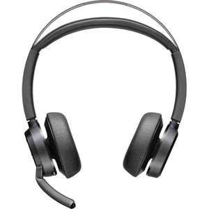 Poly Voyager Focus 2 UC Stereo Bluetooth Headset Teams Certified Bundle Poly