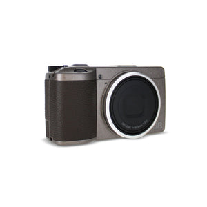 Ricoh GR III Diary Edition, Metallic Warm-Gray Body with Dark Brown Grip and Natural Silver Ring, Digital Compact Camera with 24MP APS-C Size CMOS Sensor, 28mmF2.8 GR Lens in The 35mm Format RICOH