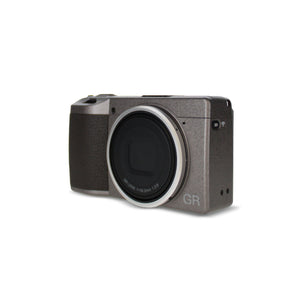 Ricoh GR III Diary Edition, Metallic Warm-Gray Body with Dark Brown Grip and Natural Silver Ring, Digital Compact Camera with 24MP APS-C Size CMOS Sensor, 28mmF2.8 GR Lens in The 35mm Format RICOH